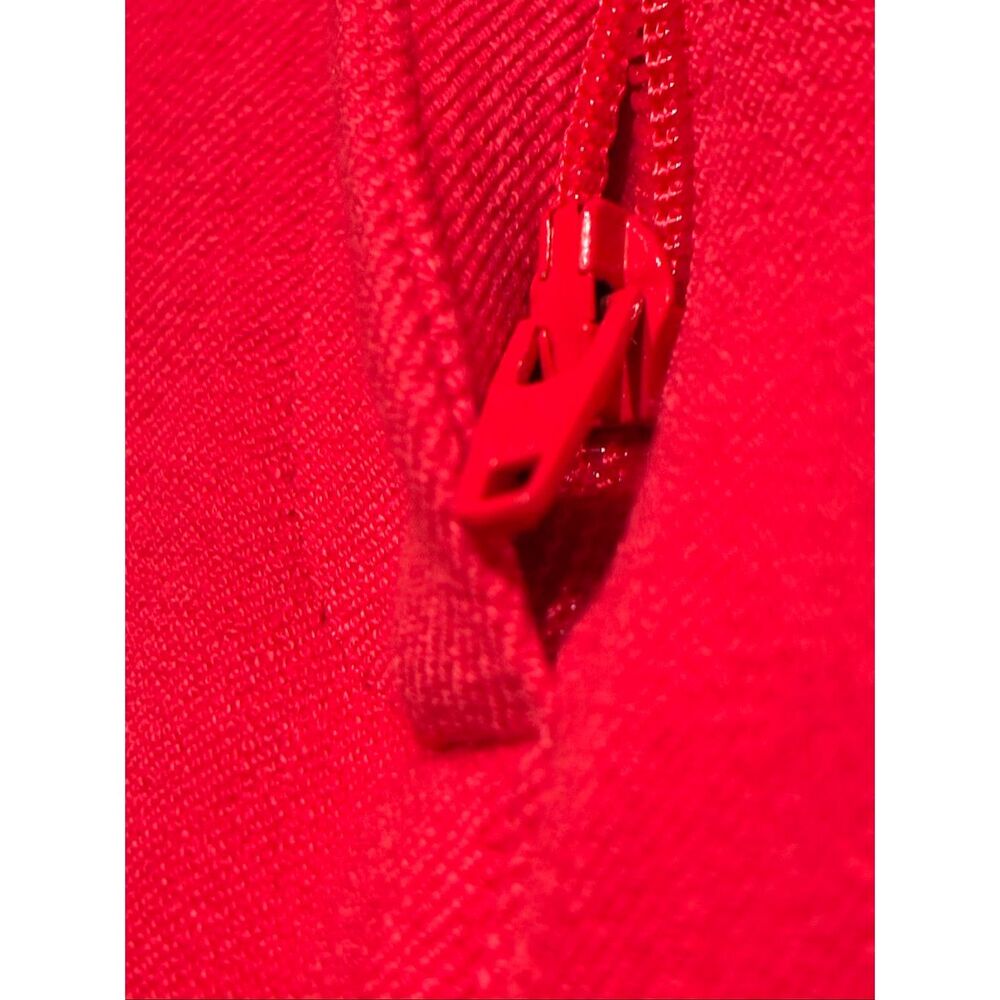 St. John St.John Bright Red Pants Premium Luxury Collection Size 10 - Picture 10 of 10